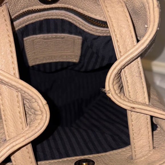 Coach Sonoma  Vintage 4923 Beige Leather Bag - Picture 9 of 11